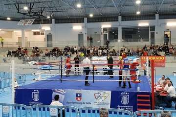 El boxeo volvió a Telde con una velada en el Pabellón Juan Carlos Hernández (Foto TA)
